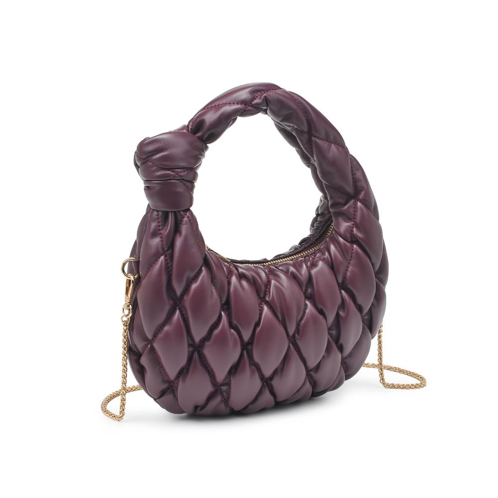 Product Image of Urban Expressions Claudia Crossbody 840611193520 View 6 | Burgundy