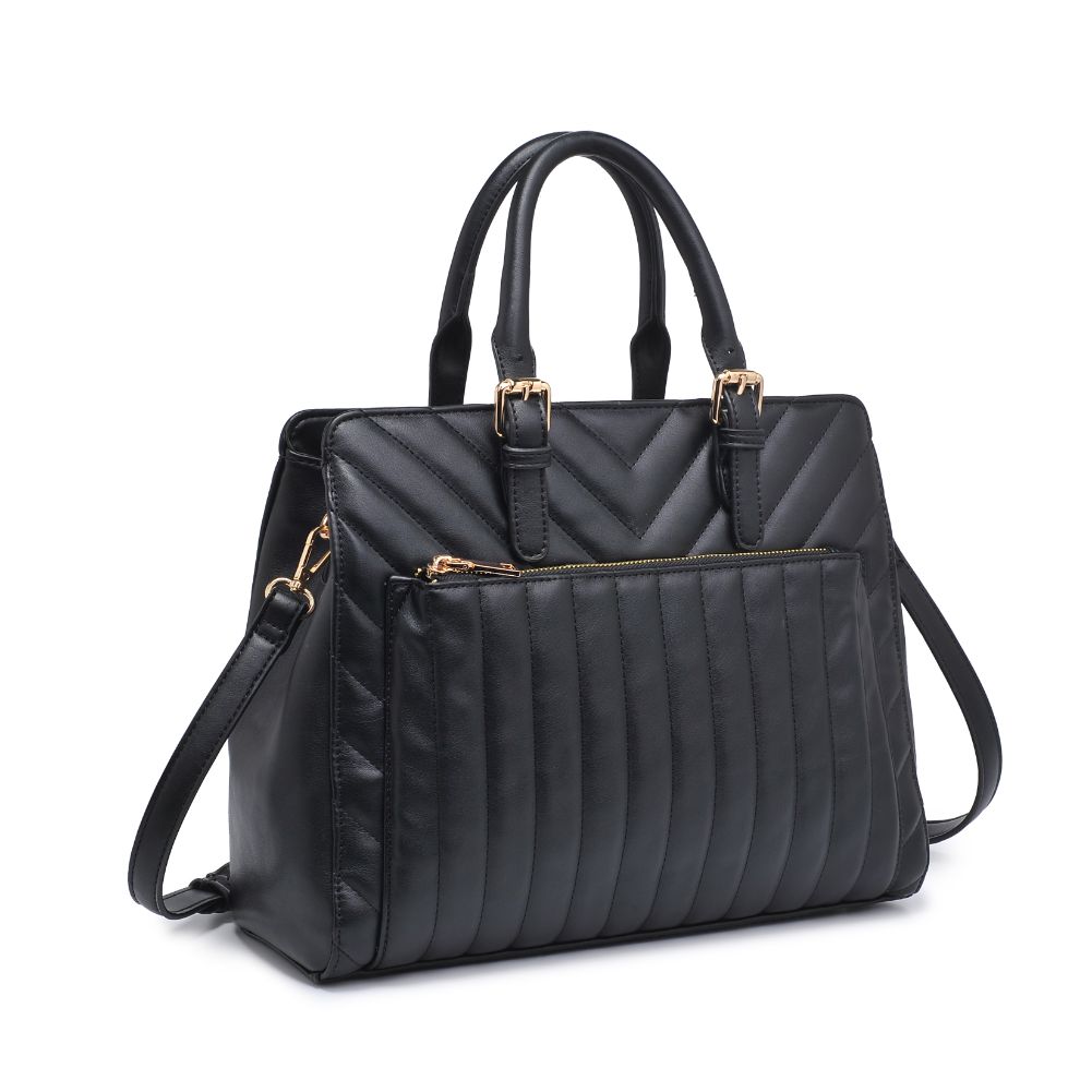 Product Image of Urban Expressions Keegan Satchel 840611101303 View 6 | Black