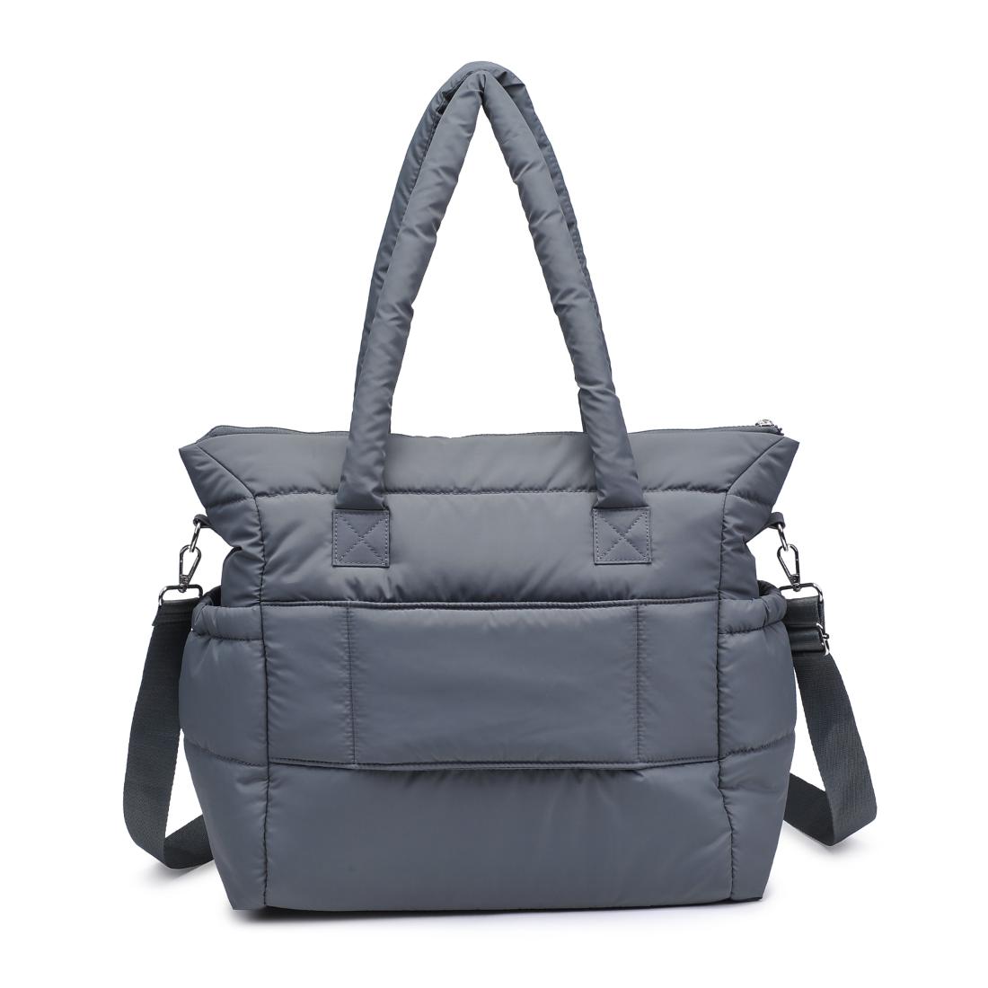 Product Image of Urban Expressions Jetsetter Tote 840611195104 View 7 | Carbon