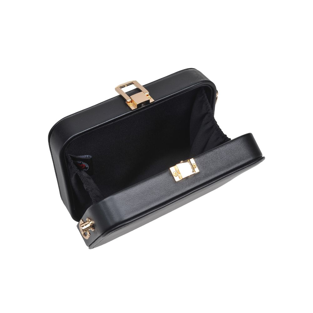 Product Image of Urban Expressions Gwen Evening Bag 840611173195 View 4 | Black