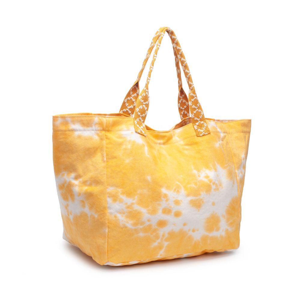 Product Image of Urban Expressions Marbella Tote 840611178992 View 6 | Yellow