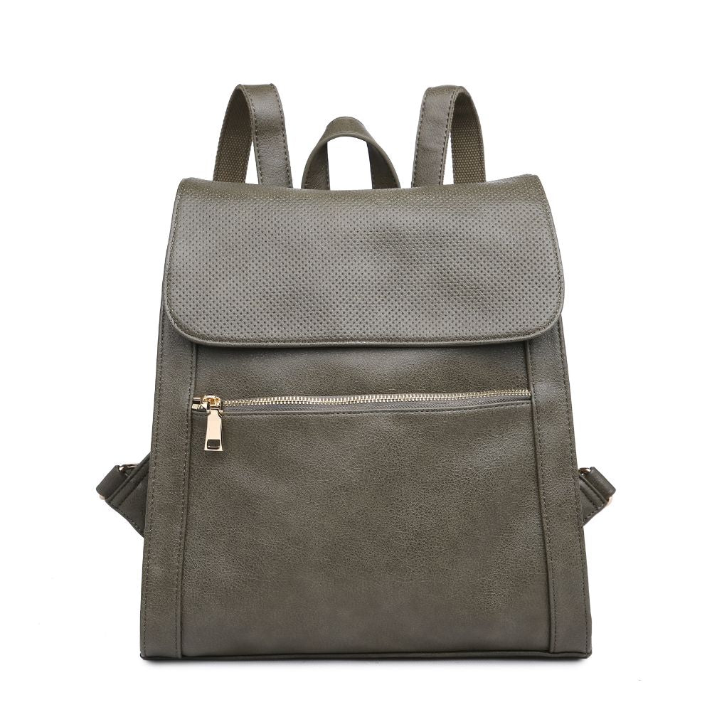 Product Image of Urban Expressions Mick Backpack NA-840611134943 View 1 | Olive