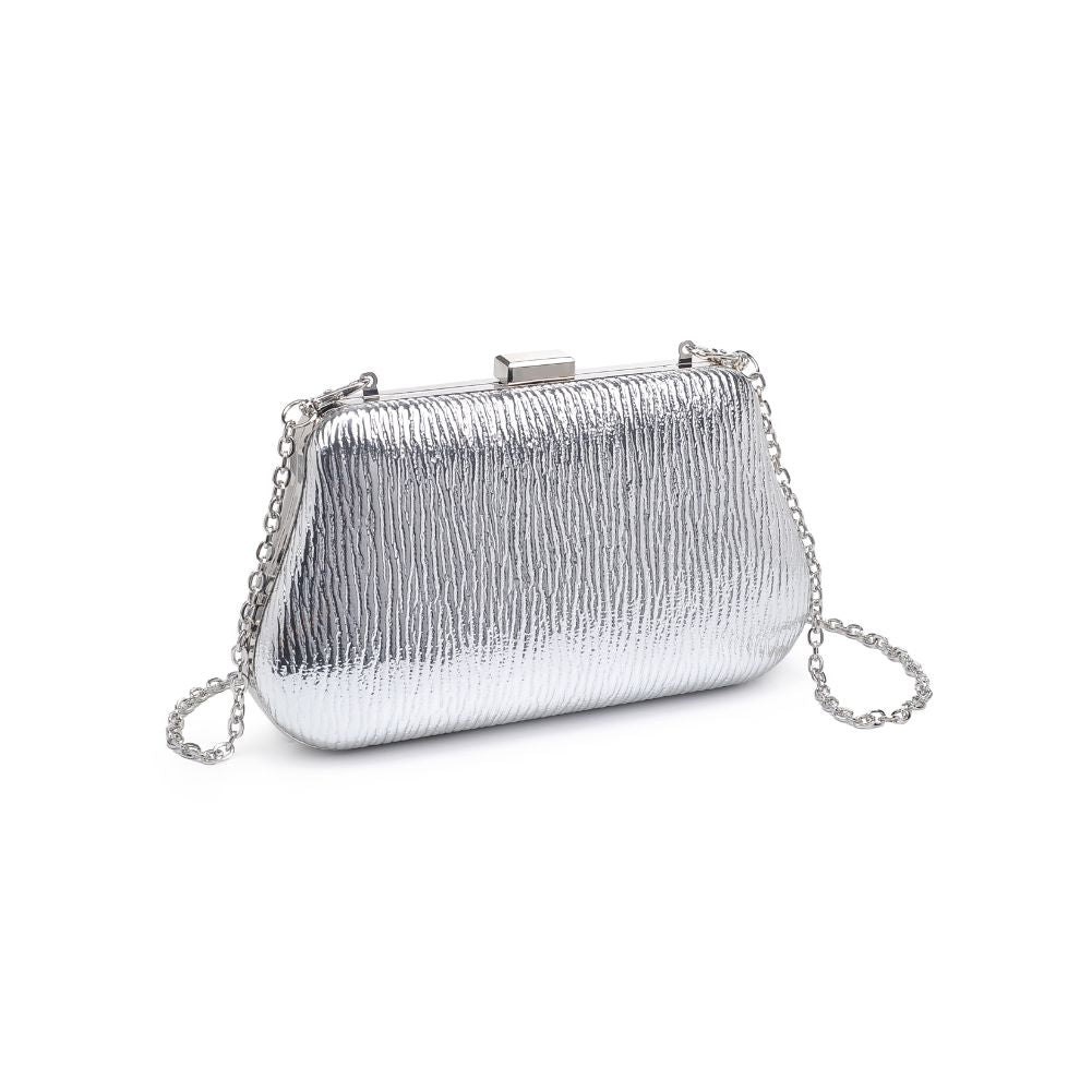 Product Image of Urban Expressions Merigold Evening Bag 840611114112 View 6 | Silver