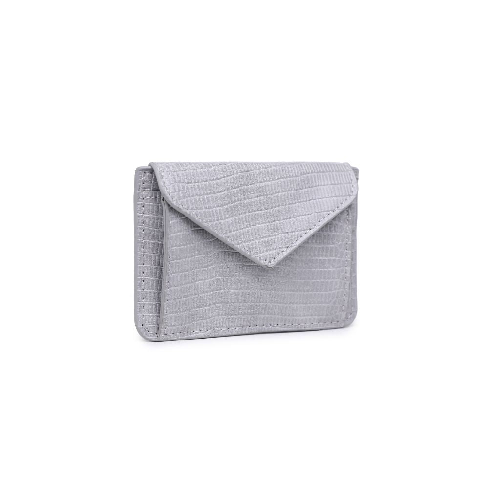 Product Image of Urban Expressions Everlee - Lizard Card Holder 840611100801 View 6 | Grey