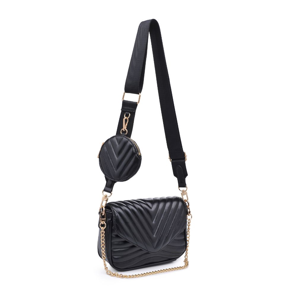 Product Image of Urban Expressions Rayne Crossbody 840611176950 View 6 | Black