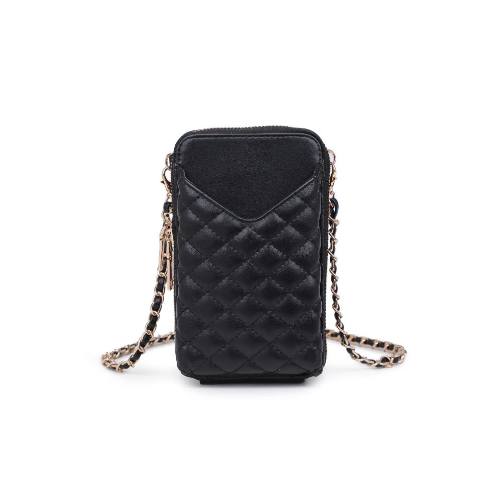 Product Image of Urban Expressions Bodie Cell Phone Crossbody 840611123343 View 5 | Black