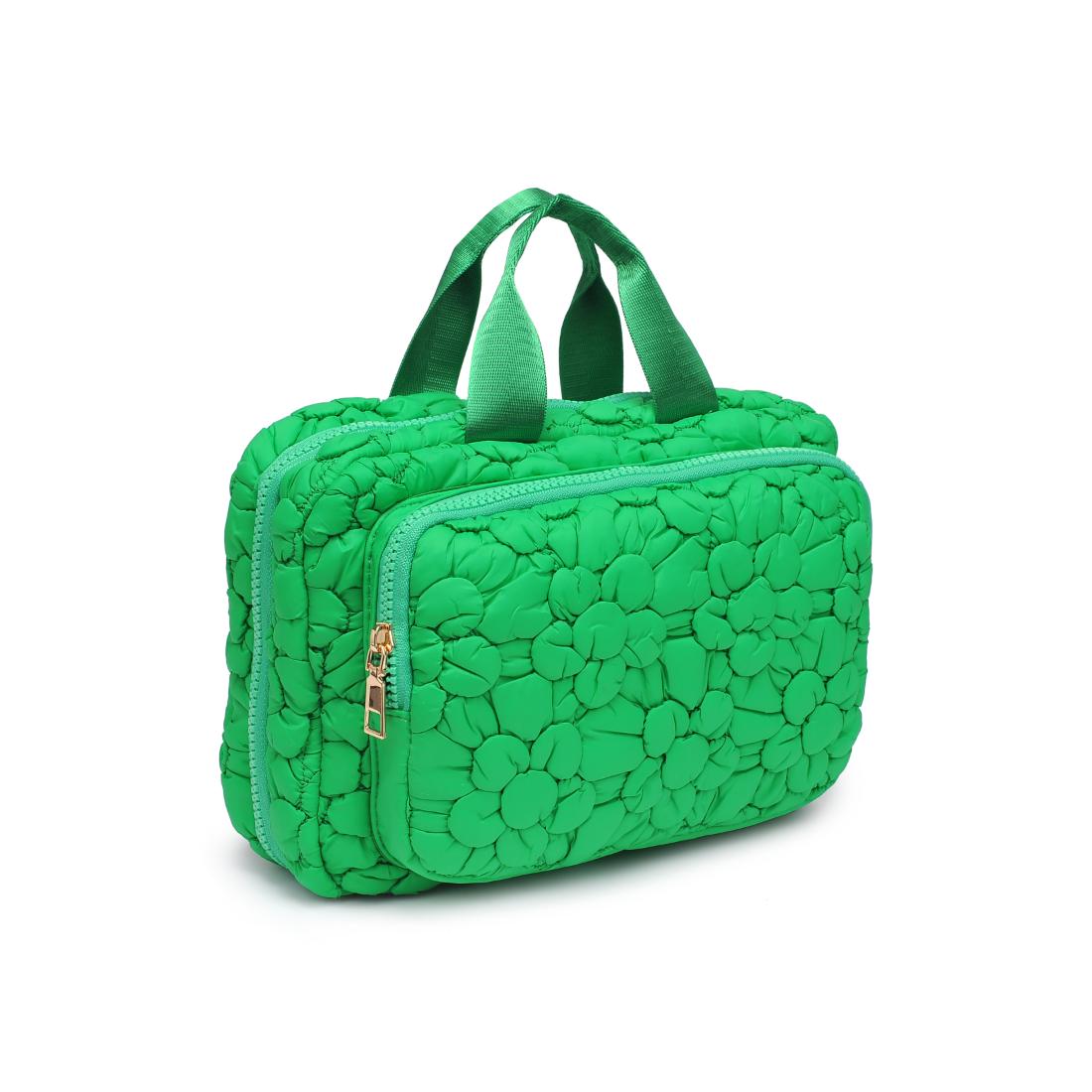 Product Image of Urban Expressions Petal Plush - Nylon Travel Organizer 840611195142 View 6 | Kelly Green