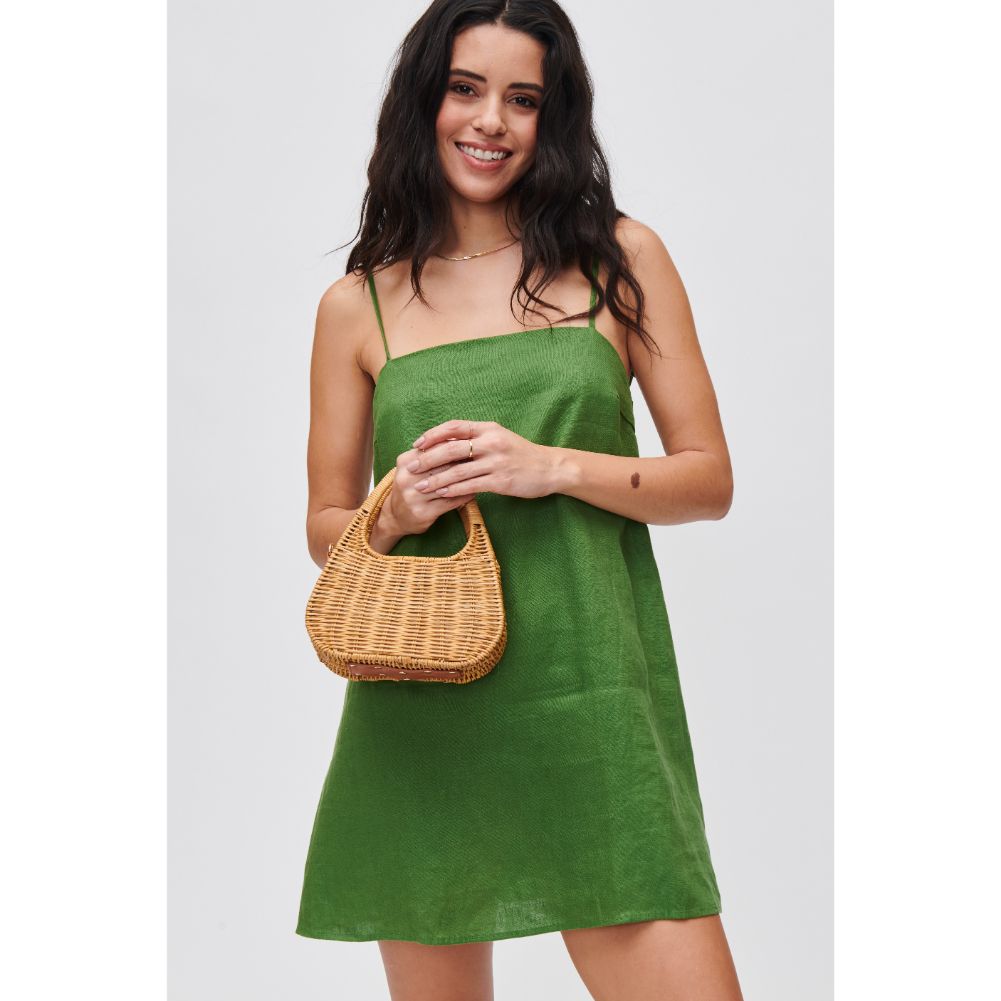 Woman wearing Natural Urban Expressions Fiji Crossbody 840611107183 View 1 | Natural