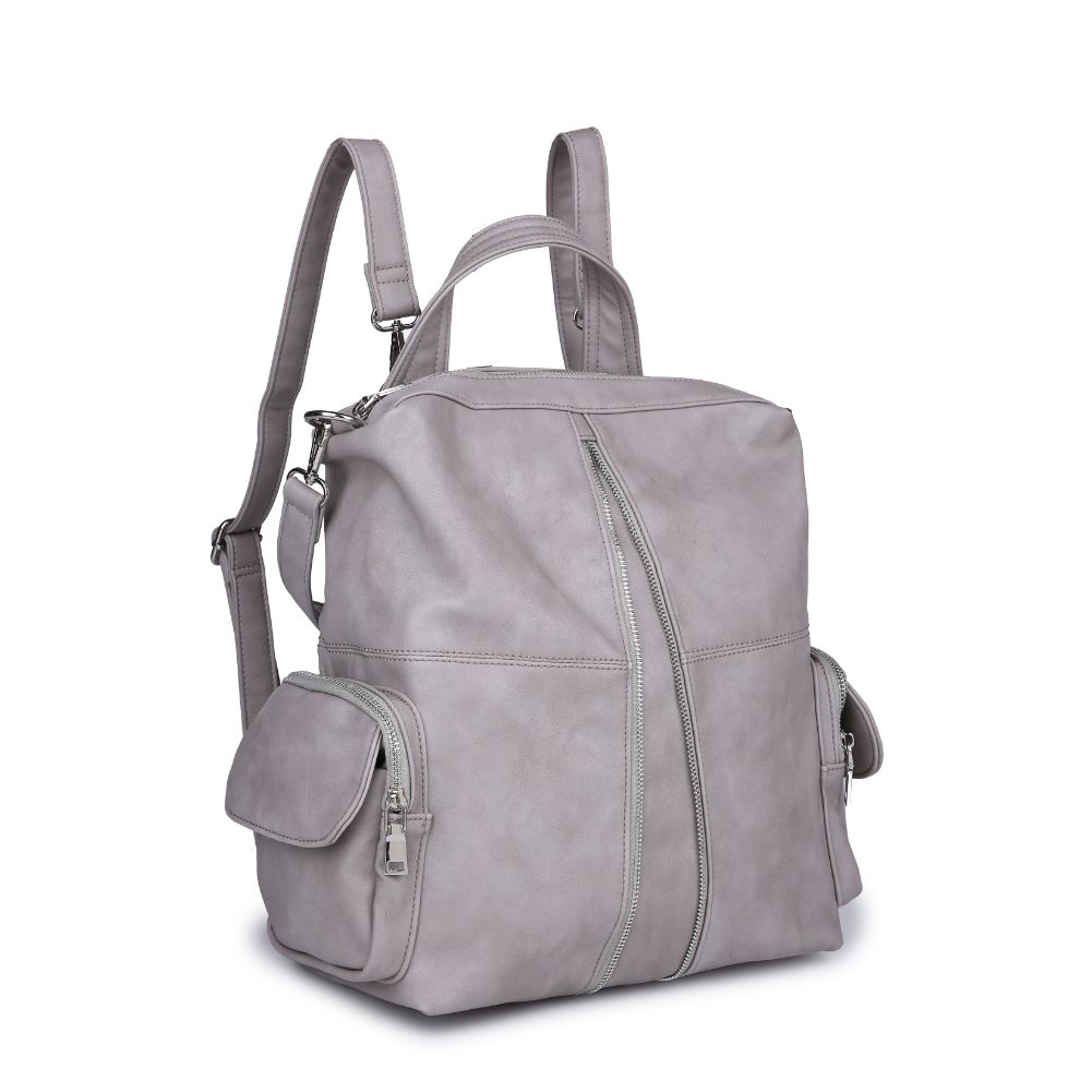 Product Image of Urban Expressions Dallas Backpack NA-840611153364 View 2 | Grey