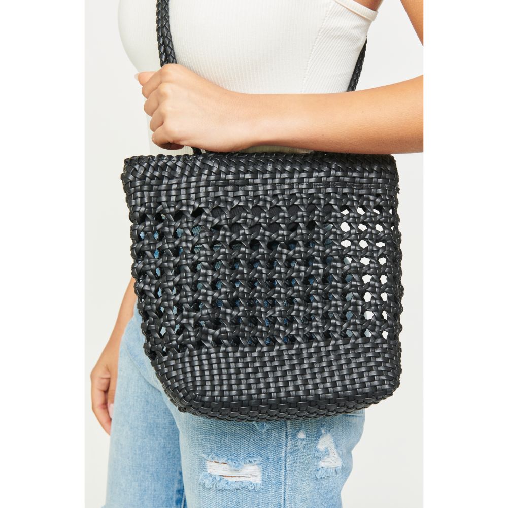 Woman wearing Black Urban Expressions Cordoba Shoulder Bag 840611170309 View 2 | Black