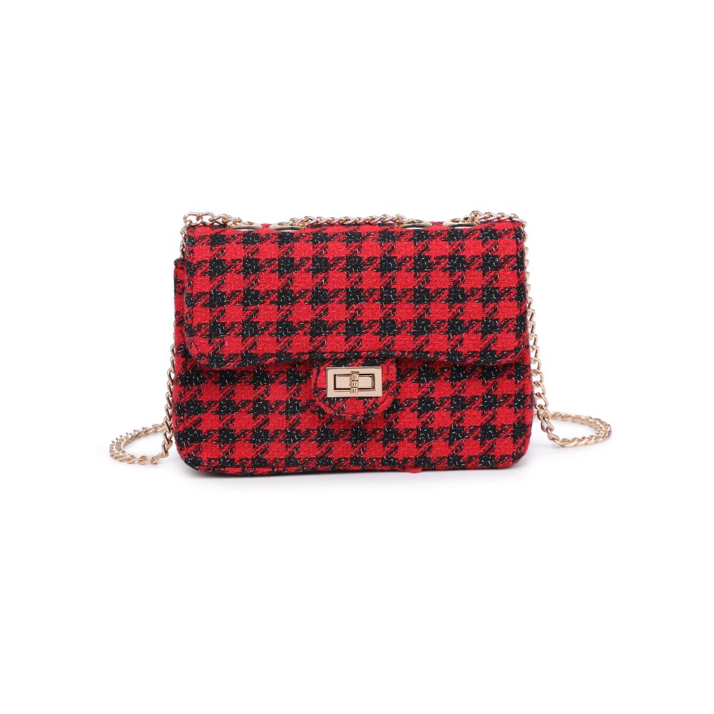 Product Image of Urban Expressions Camille Shoulder Bag 840611120588 View 5 | Red Black