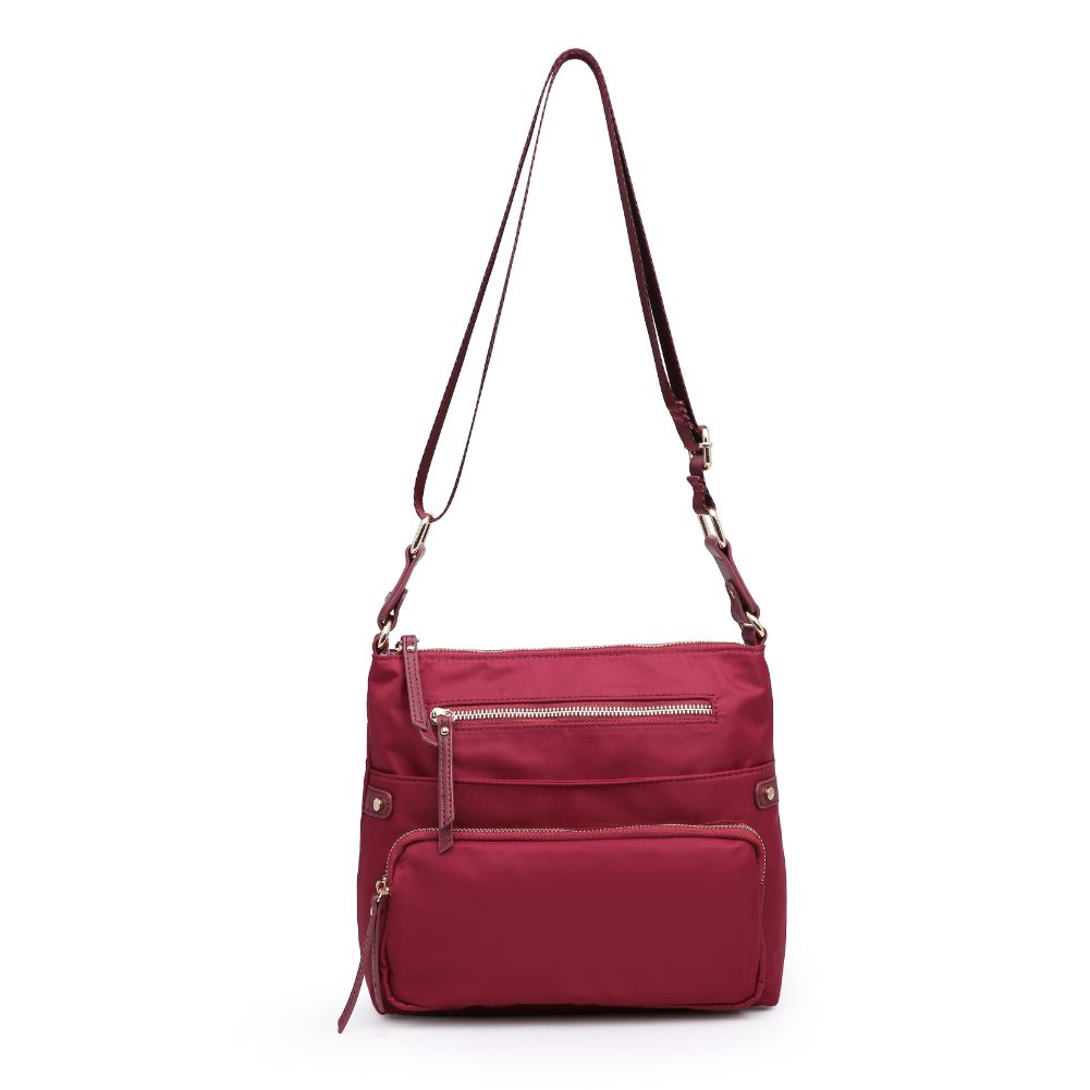 Product Image of Urban Expressions Julia Crossbody 840611164995 View 1 | Burgundy