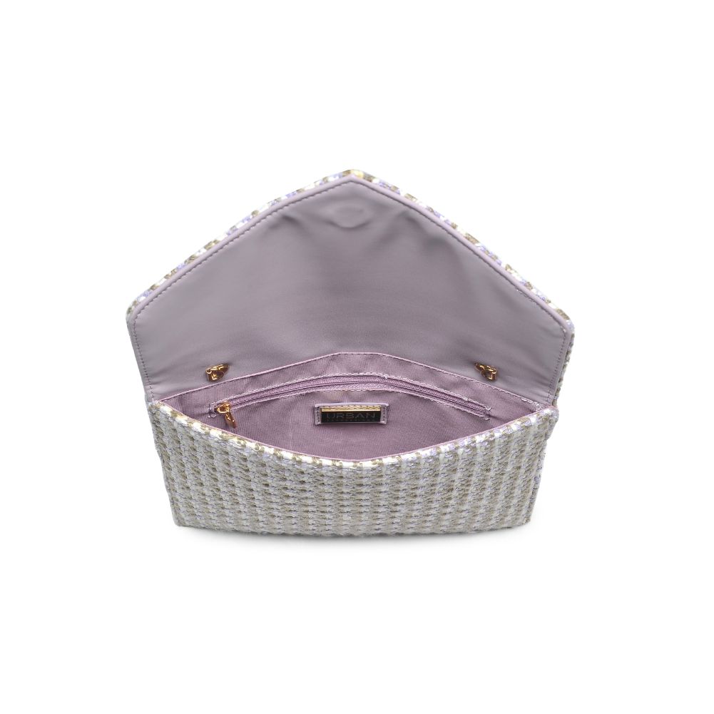 Product Image of Urban Expressions Lucinda Clutch 818209018647 View 8 | Lilac