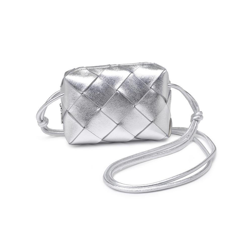 Product Image of Urban Expressions Kennedy Crossbody 840611124173 View 1 | Silver