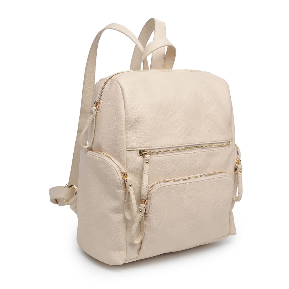 Product Image of Urban Expressions Kendall Backpack 818209018623 View 6 | Cream