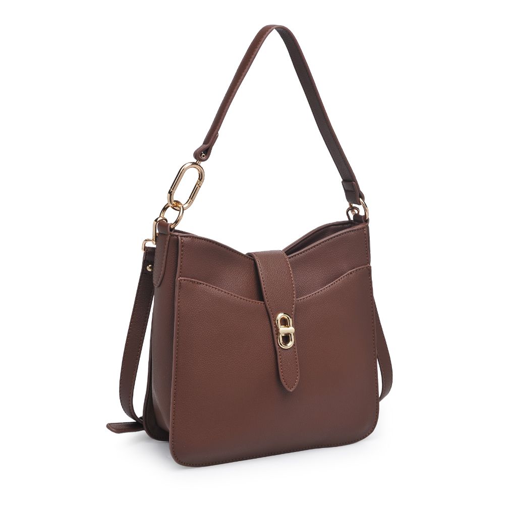 Product Image of Urban Expressions Ruby Crossbody 840611113641 View 6 | Chocolate
