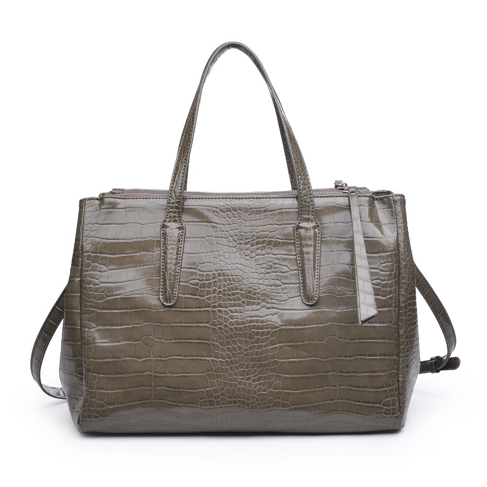 Product Image of Urban Expressions Nora Satchel 840611167378 View 7 | Olive