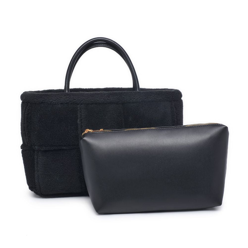 Product Image of Urban Expressions Malvina Tote 840611102676 View 7 | Black