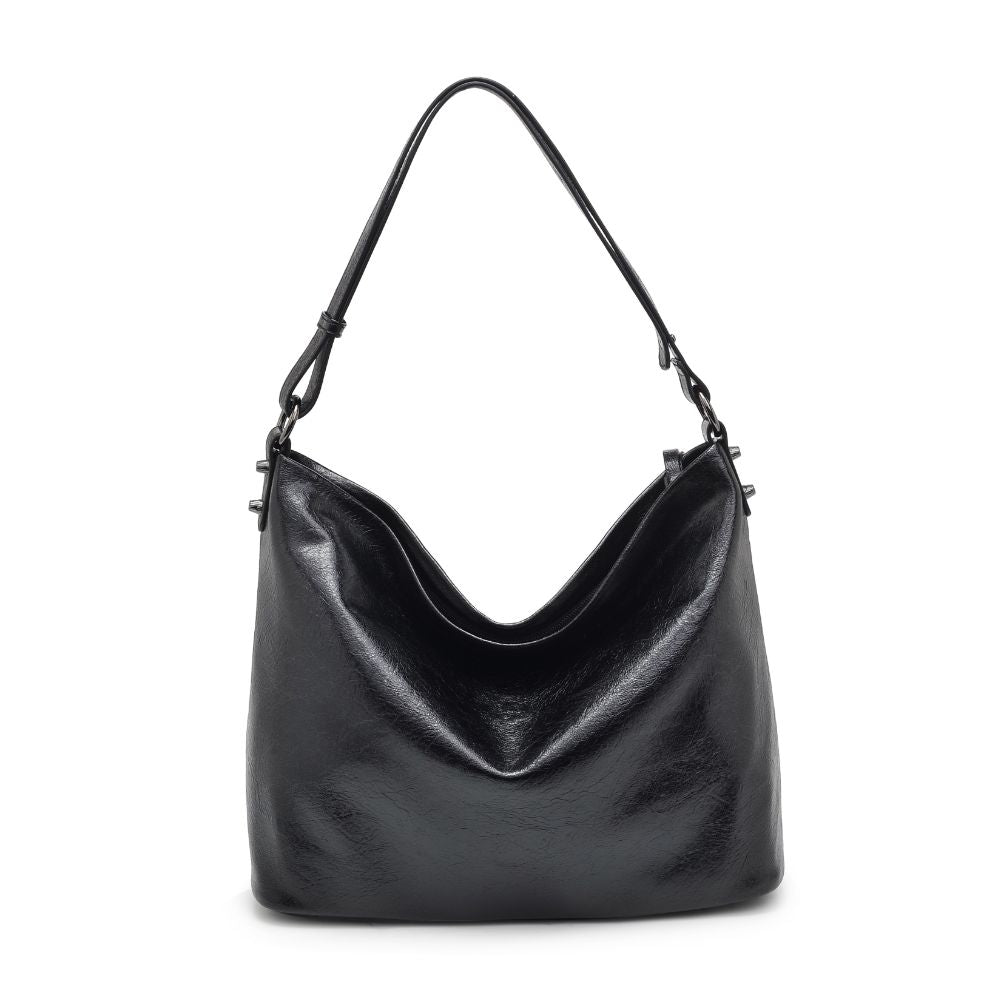 Product Image of Urban Expressions Yolonda Hobo 840611105646 View 7 | Black