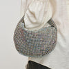 Woman wearing Iridescent Urban Expressions Asa Evening Bag 840611194459 View 1 | Iridescent