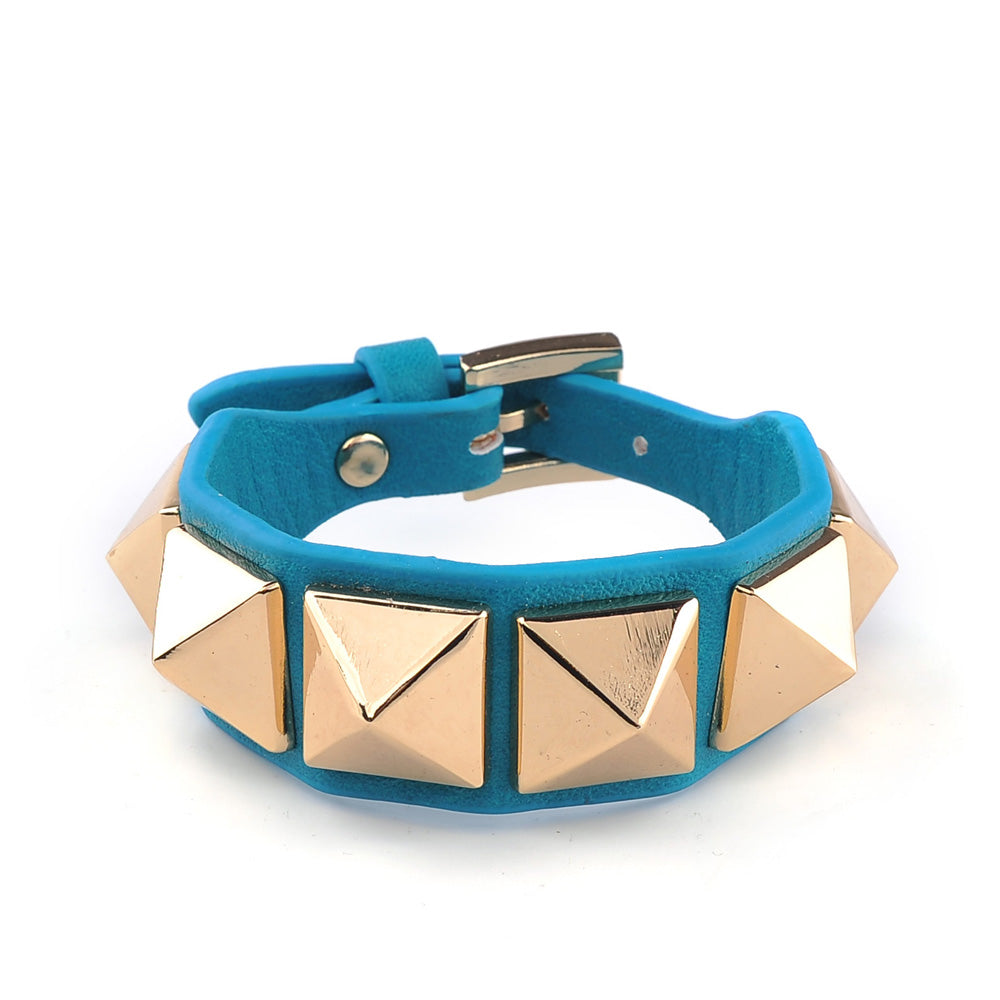 Product Image of Urban Expressions Blaze Bracelet 818209020725 View 1 | Turquoise