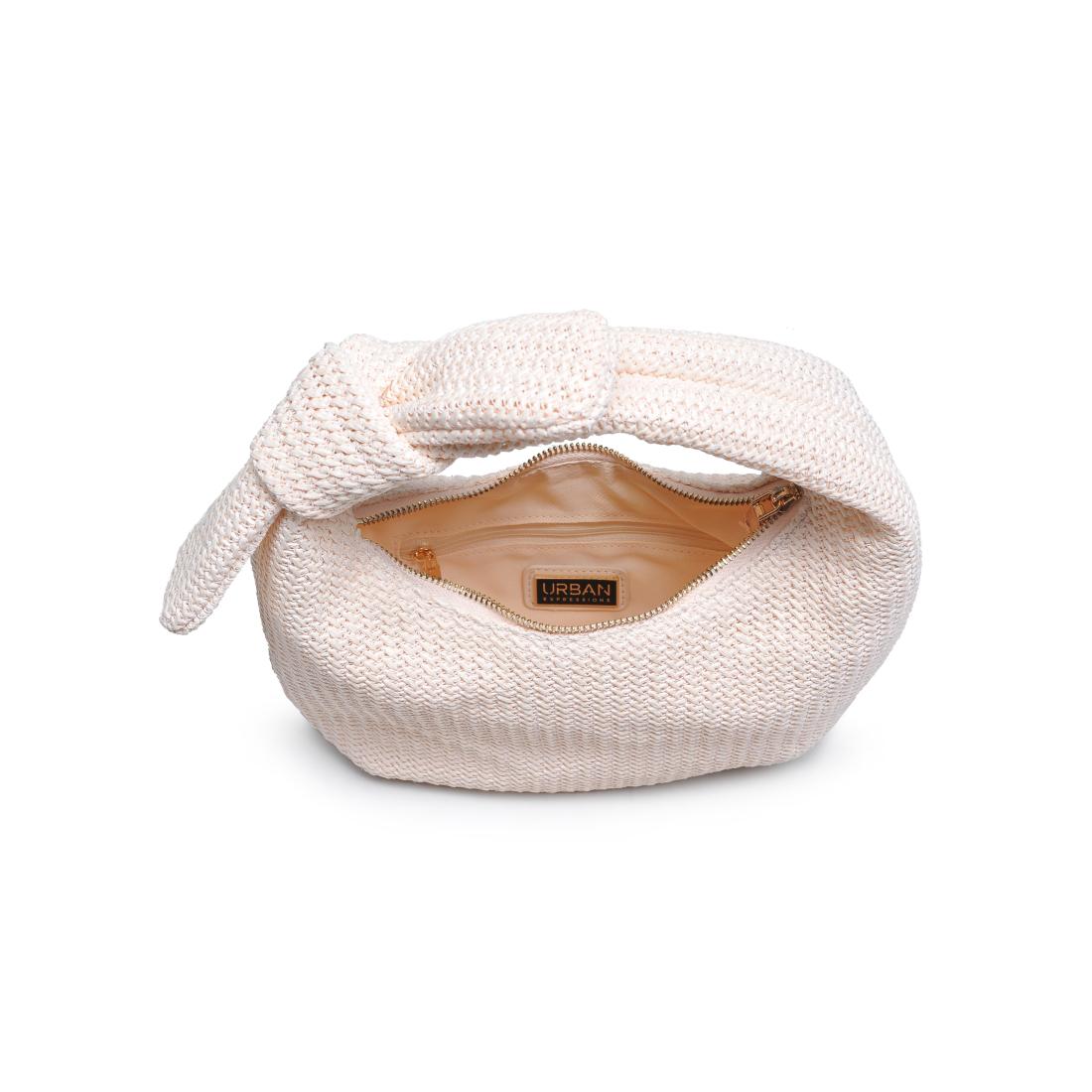 Product Image of Urban Expressions Penny Clutch 840611150196 View 8 | Ivory