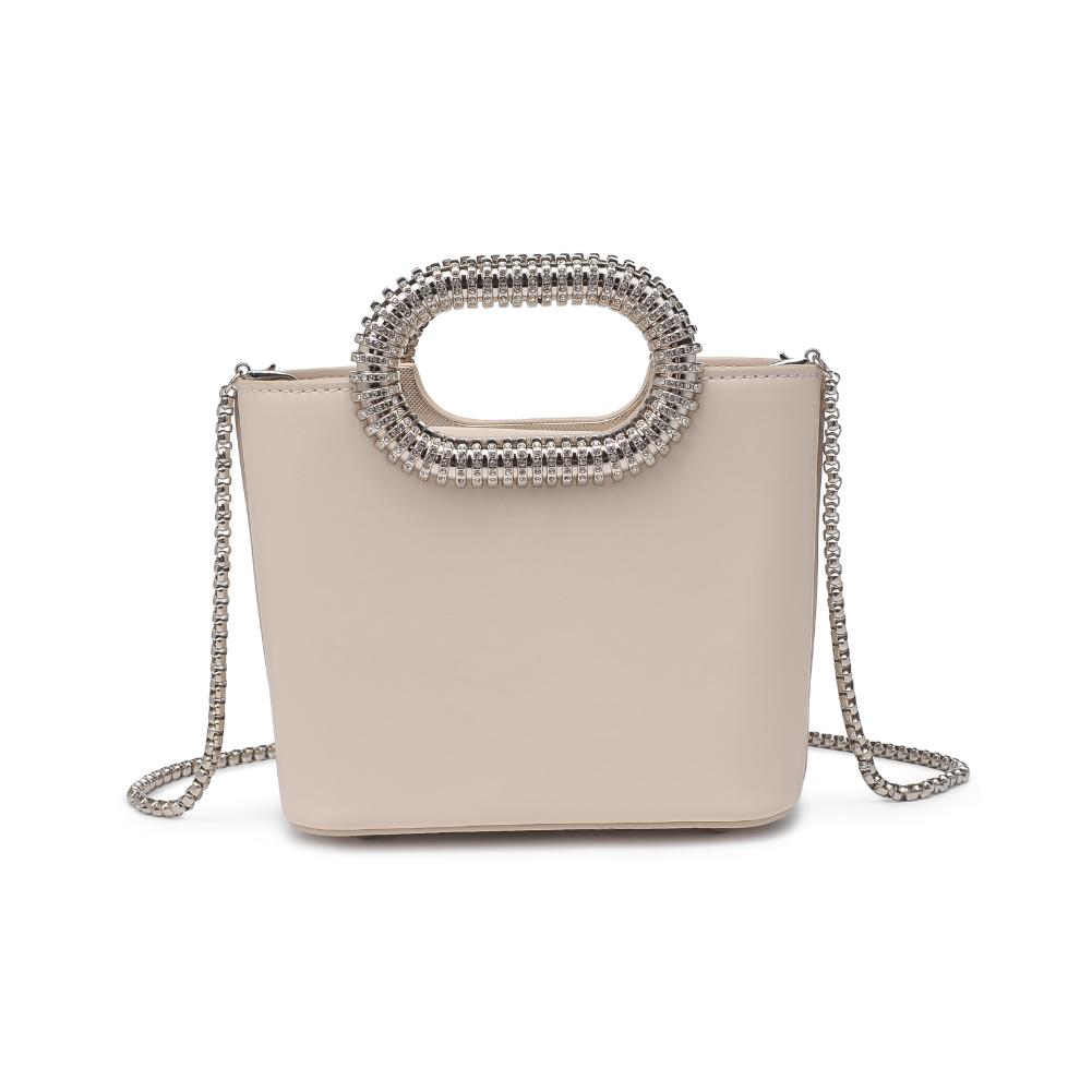 Product Image of Urban Expressions Alina Evening Bag 840611128812 View 5 | Ivory