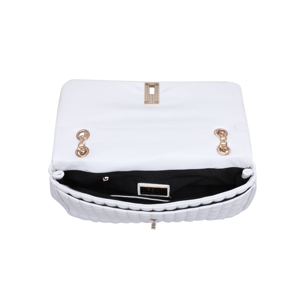 Product Image of Urban Expressions Farah Crossbody 840611107114 View 8 | White