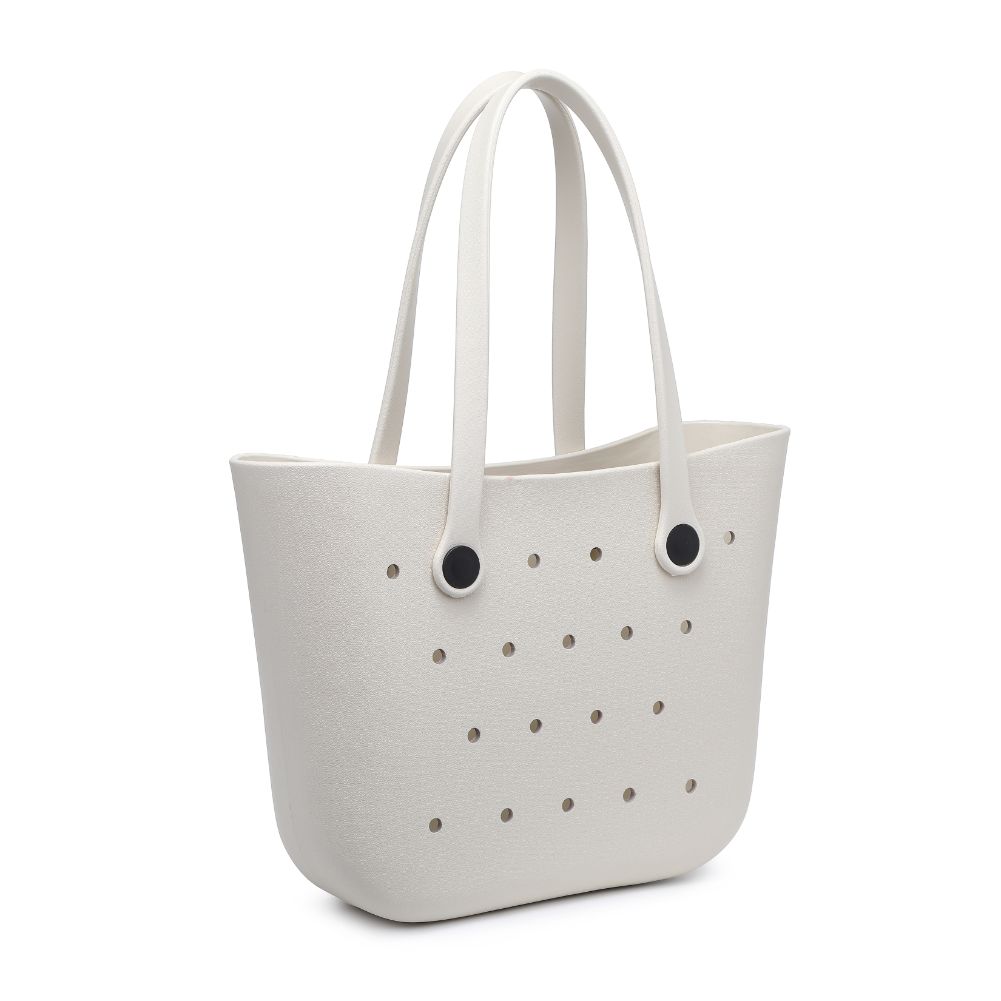 Product Image of Urban Expressions Jayson Tote 840611108869 View 6 | Grey White