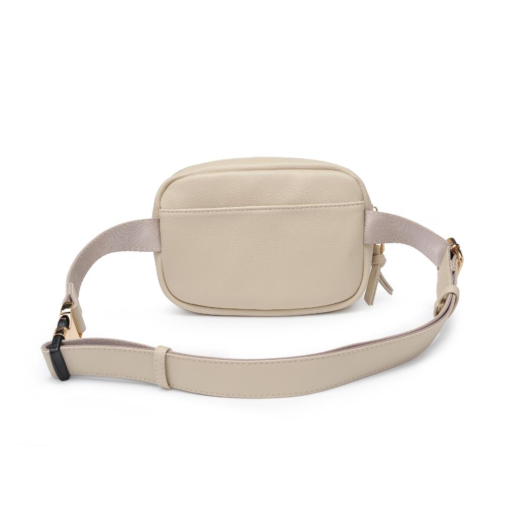 Product Image of Urban Expressions Jaxx Belt Bag 840611191748 View 7 | Ivory