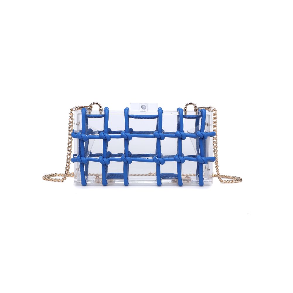 Product Image of Urban Expressions Yesenia Evening Bag 840611107312 View 5 | Blue