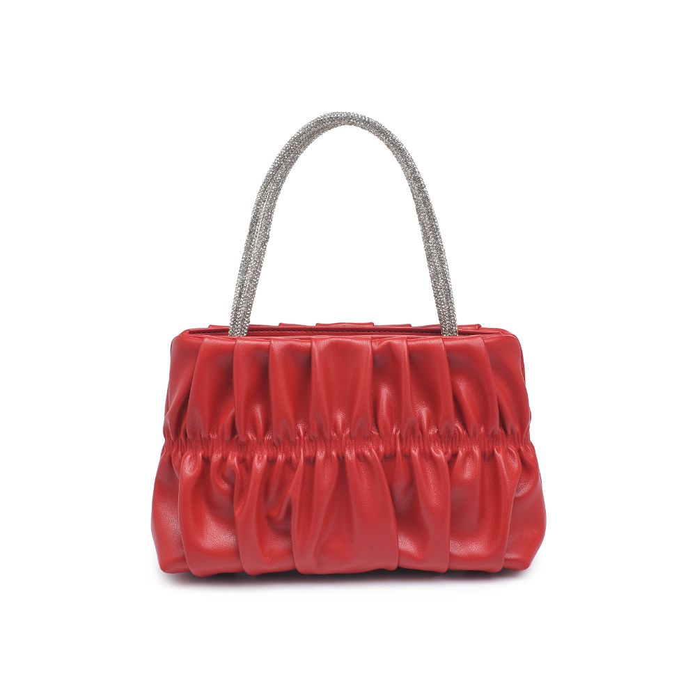 Product Image of Urban Expressions Daisy Evening Bag 840611190079 View 7 | Red