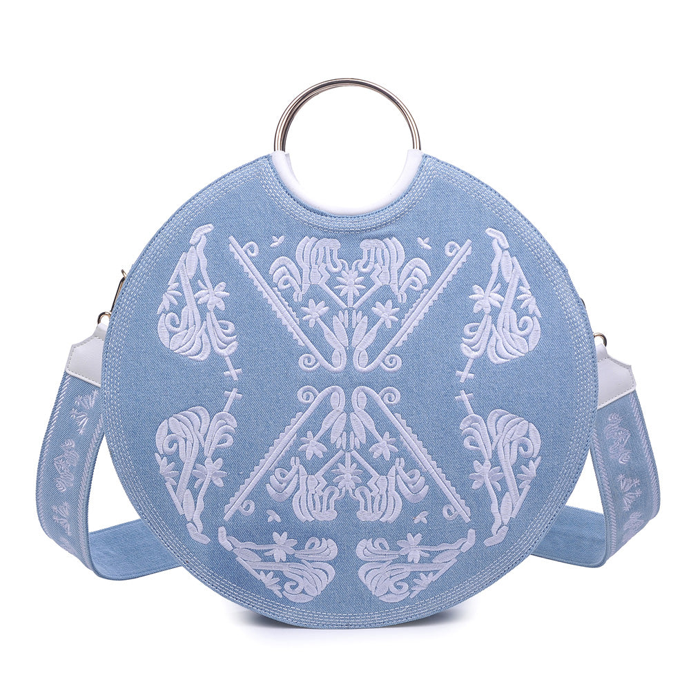 Product Image of Urban Expressions Priscilla Crossbody 840611143235 View 1 | Light Blue