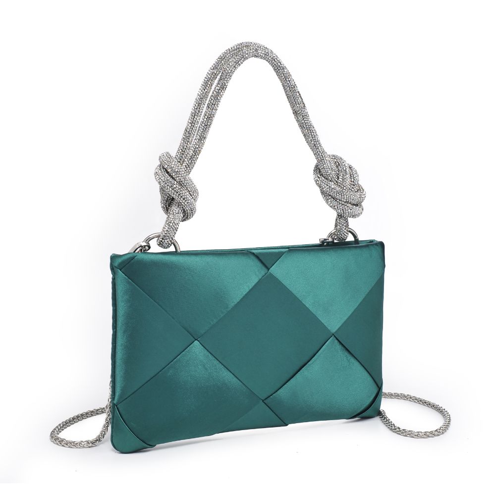 Product Image of Urban Expressions Valkyrie Evening Bag 840611100696 View 6 | Emerald