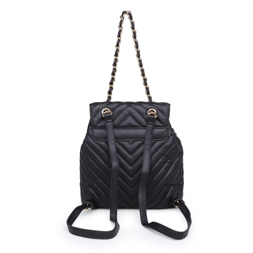 Product Image of Urban Expressions Yessenia Backpack 840611167323 View 7 | Black