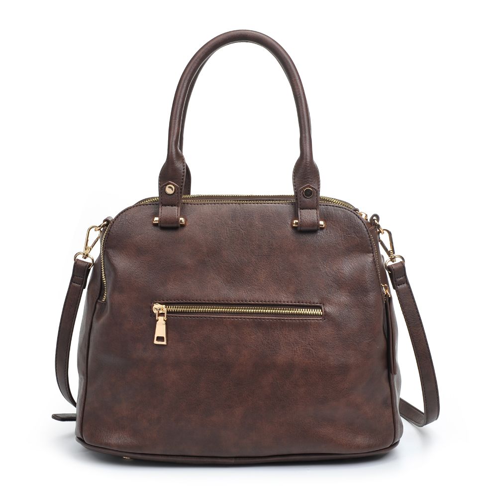 Product Image of Urban Expressions Noreen Satchel 840611185341 View 7 | Espresso