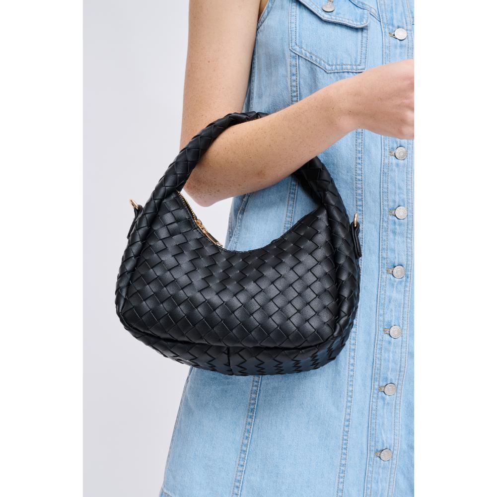 Woman wearing Black Urban Expressions Orie Crossbody 840611123282 View 1 | Black