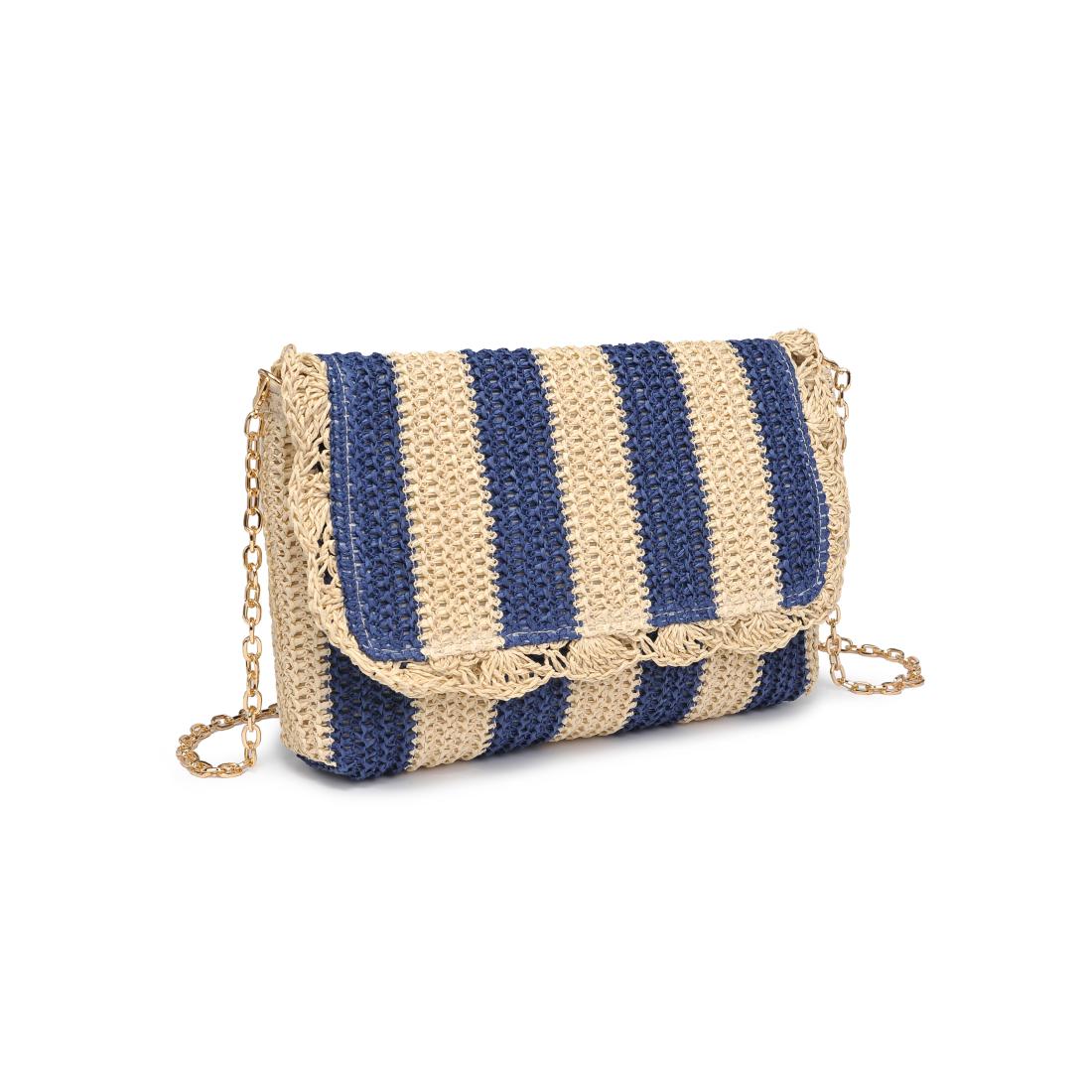 Product Image of Urban Expressions Winnie Clutch 840611153982 View 6 | Navy Natural