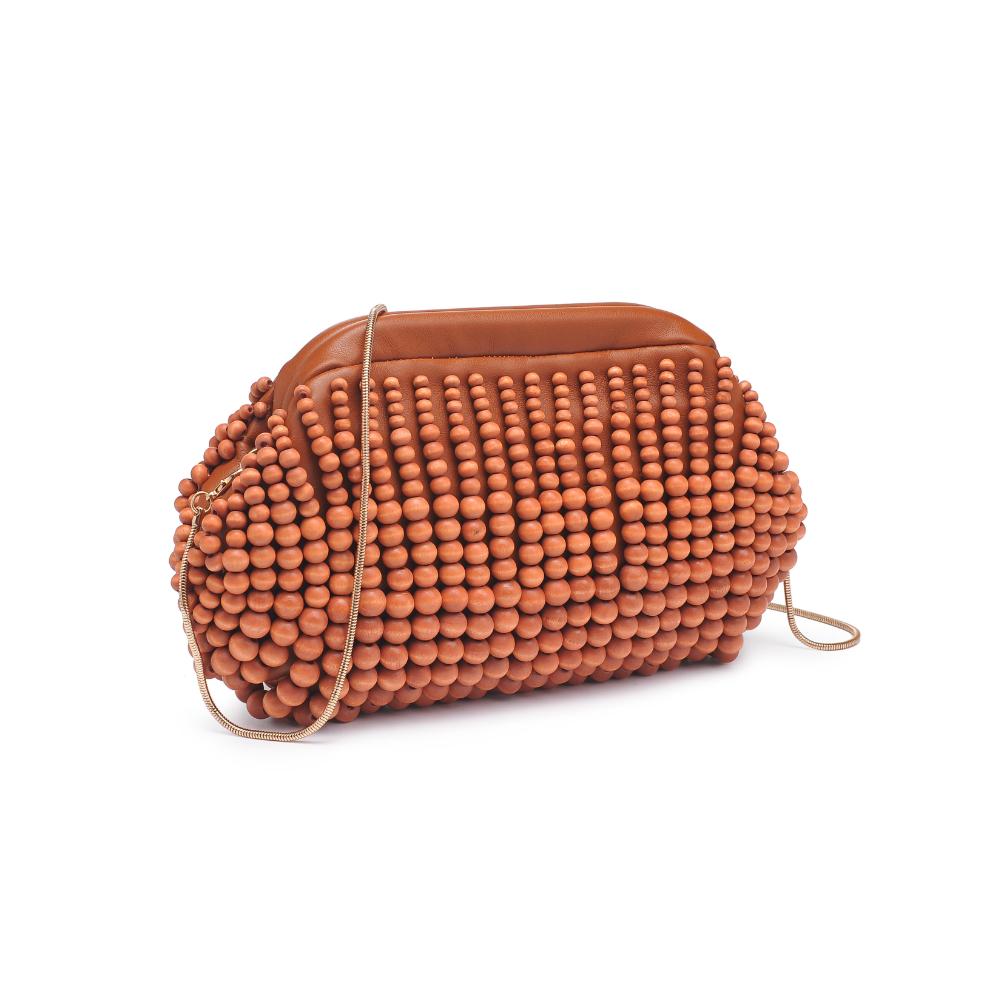 Product Image of Urban Expressions Lydia Clutch 840611191533 View 6 | Tan