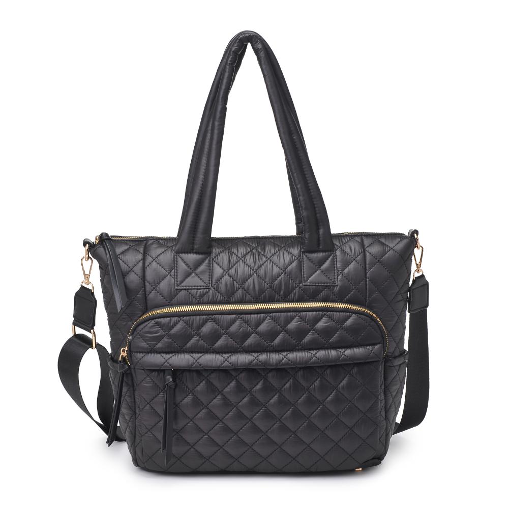 Product Image of Urban Expressions Jayna Tote 840611128980 View 5 | Black