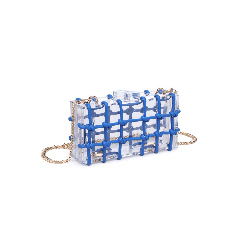 Product Image of Urban Expressions Yesenia Evening Bag 840611107312 View 6 | Blue