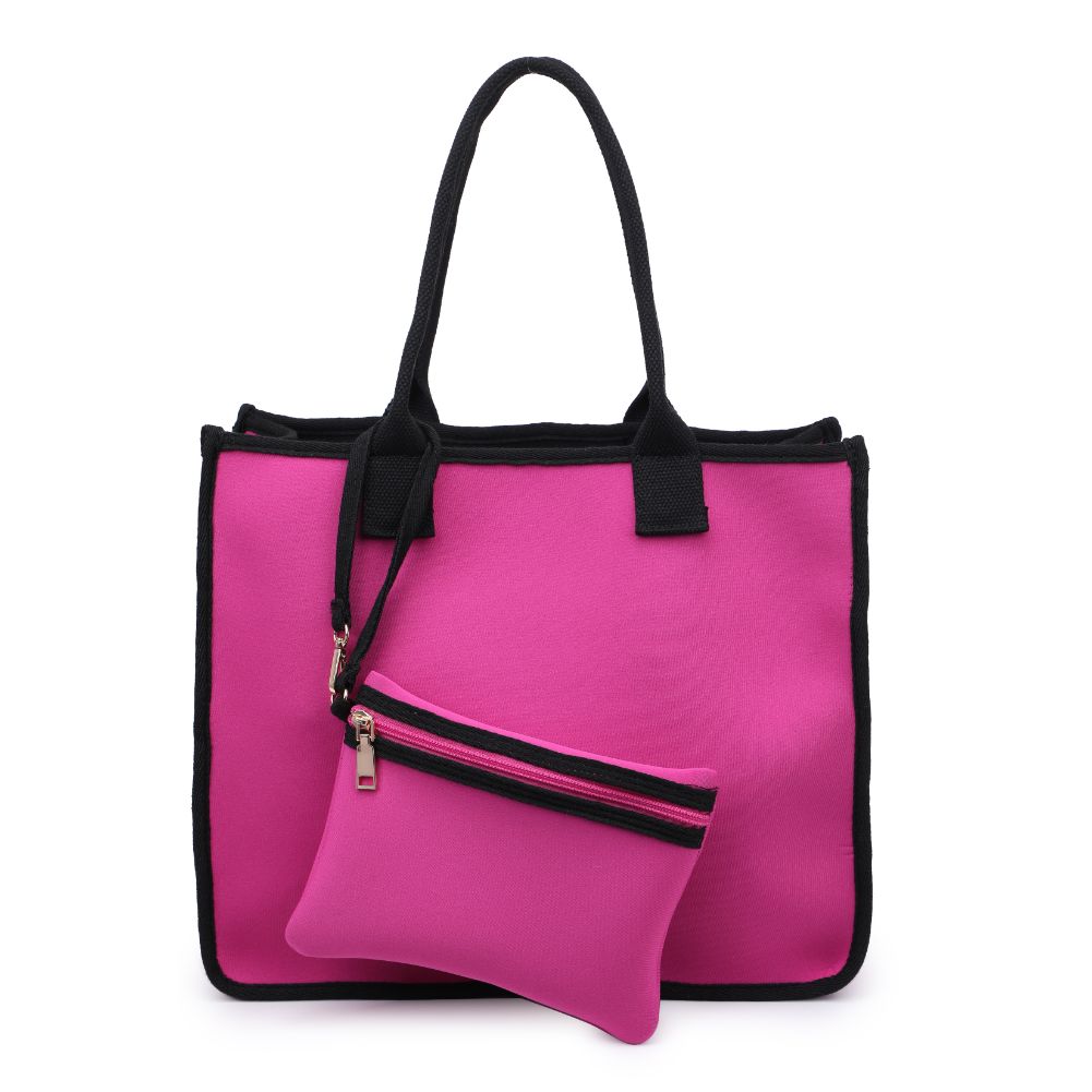 Product Image of Urban Expressions Wade Tote 840611118172 View 5 | Magenta