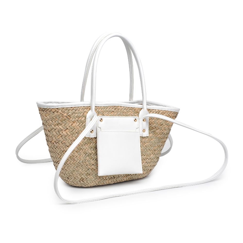 Product Image of Urban Expressions Wellesley Tote 818209015646 View 6 | White