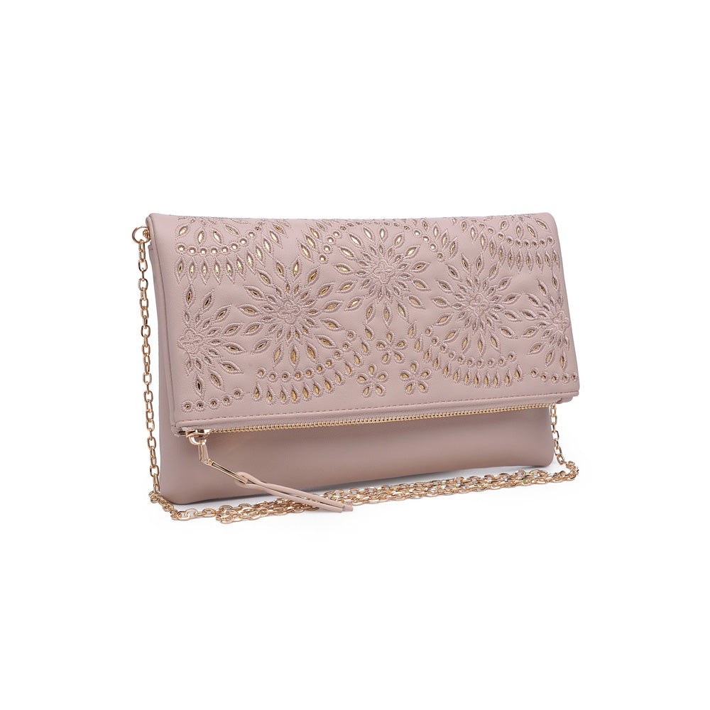 Product Image of Urban Expressions Ellington Embroidered Clutch NA-840611159410 View 2 | Natural