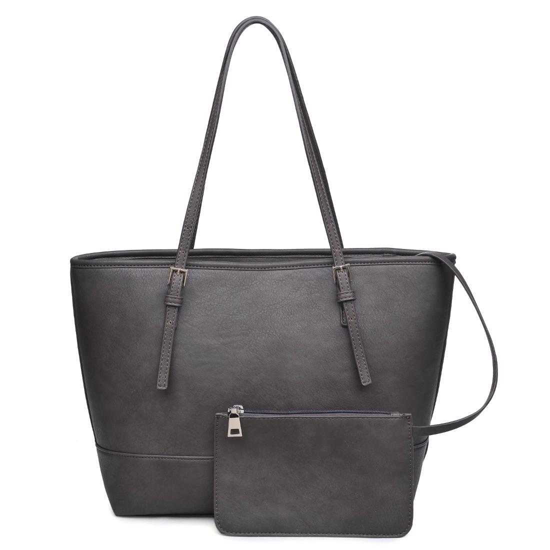 Product Image of Urban Expressions Bryleigh Tote 840611110138 View 5 | Grey