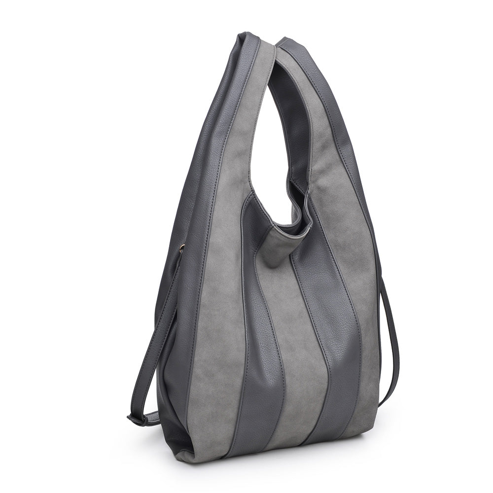 Product Image of Urban Expressions Rocco Hobo 840611157386 View 6 | Grey