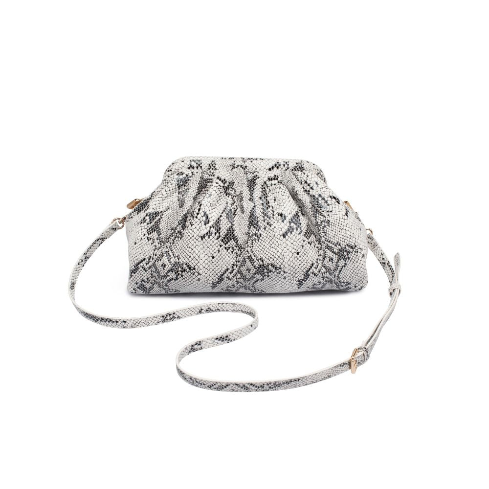 Product Image of Urban Expressions Cassie Clutch 840611174987 View 7 | Black White