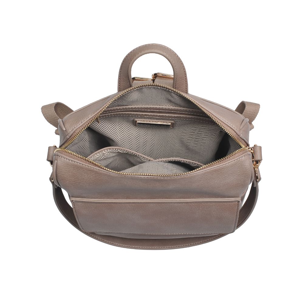 Product Image of Urban Expressions Caroline Backpack 840611103512 View 8 | Taupe