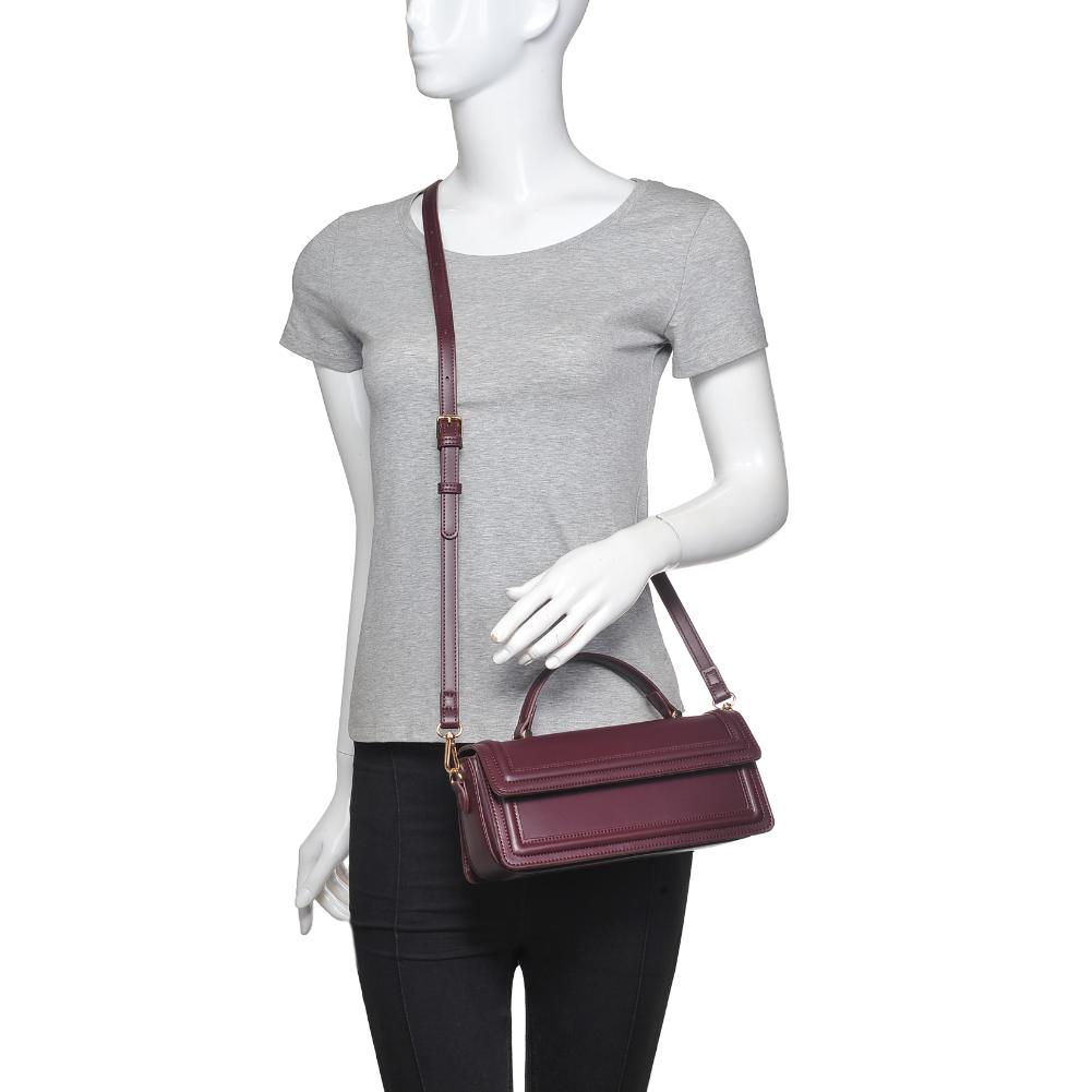 Product Image of Urban Expressions Ruby Crossbody 840611136725 View 5 | Wine