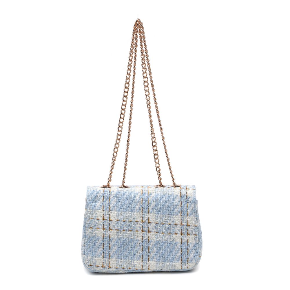 Product Image of Urban Expressions Camille Shoulder Bag 818209019729 View 7 | Blue